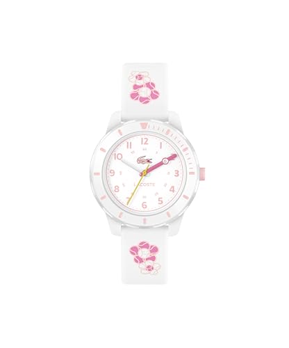 Lacoste Analog Quarzuhr für Kinder Kollektion Mini Tennis mit Weisses Silikonarmband - 2030063 Lacoste Analog Quarzuhr für Kinder Kollektion Mini Tennis mit Weisses Silikonarmband - 2030063 von Lacoste