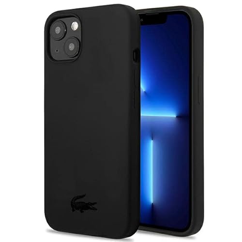 Lacoste LCHCP13SSK Hülle für iPhone 13 Mini 5,4" Schwarz hardcase Silicone von Lacoste