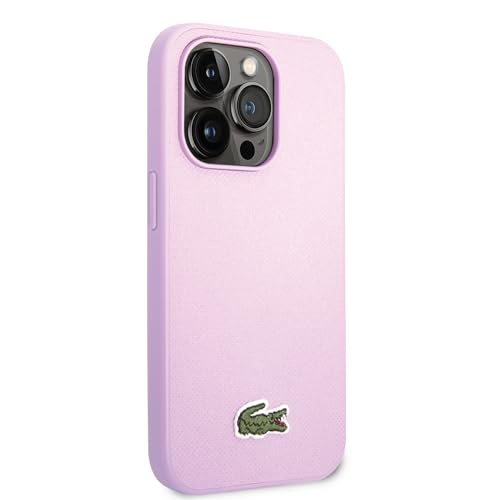 Lacoste LCHCP14LPVCA Hülle für iPhone 14 Pro 6.1" lila hardcase Iconic Petit Pique von Lacoste