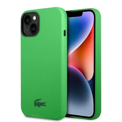 Lacoste LCHCP14SSN Hülle für iPhone 14 6,1" grün hardcase Silicone von Lacoste