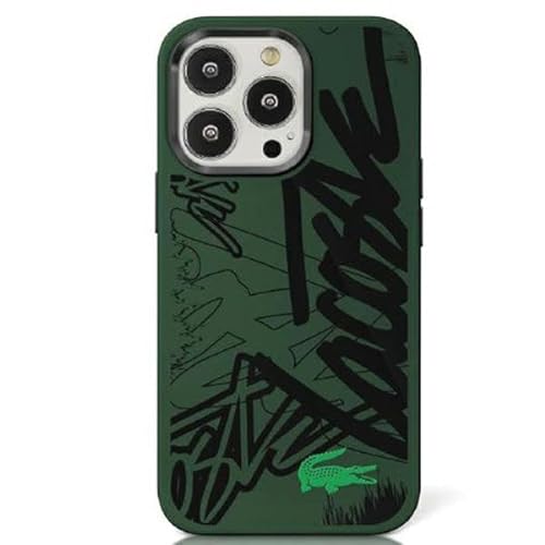 Lacoste LCHCP15XGRAK Hülle für iPhone 15 Pro Max 6.7" Schwarz hardcase Silicone Graffiti von Lacoste