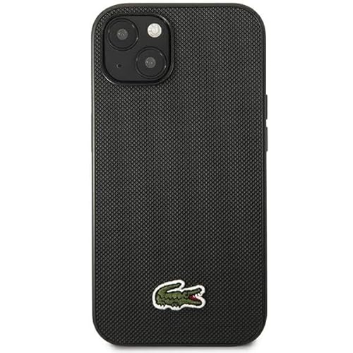 Lacoste LCHMN61PVCK Hülle für iPhone 11 / Xr 6.1" Schwarz hardcase Iconic Petit Pique von Lacoste