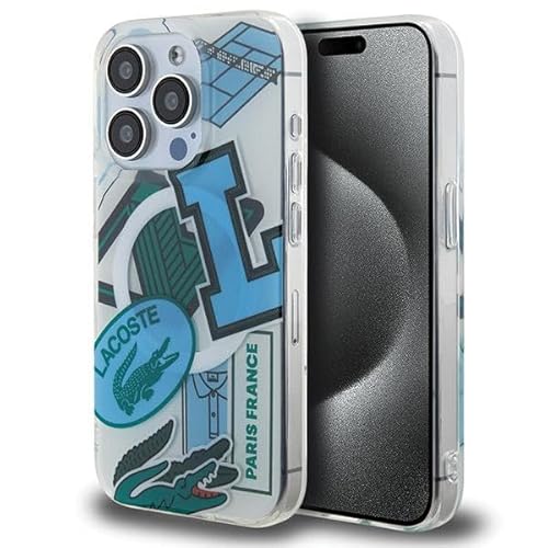 Lacoste LCHMP15LUPAB Hülle für iPhone 15 Pro 6.1" Blau hardcase Double Layer Patch Lacoste LCHMP15LUPAB Hülle für iPhone 15 Pro 6.1" Blau hardcase Double Layer Patch von Lacoste