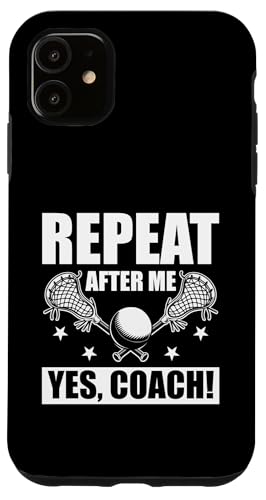 Lacrosse-Trainer Lacrosse Dad Hülle für iPhone 11 von Lacrosse Coach Gift for Coaches