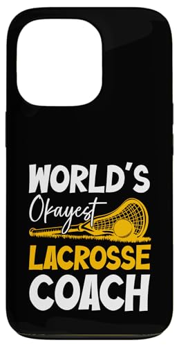 Lacrosse-Trainer Lacrosse Dad Hülle für iPhone 13 Pro von Lacrosse Coach Gift for Coaches
