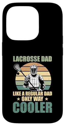Lacrosse-Trainer Lacrosse Dad Hülle für iPhone 14 Pro von Lacrosse Coach Gift for Coaches