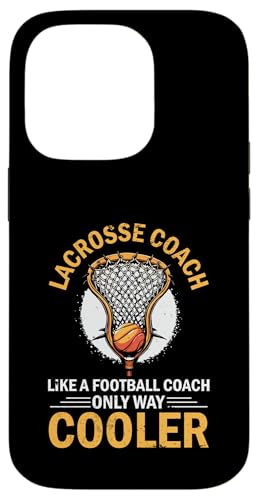 Lacrosse-Trainer Lacrosse Dad Hülle für iPhone 14 Pro von Lacrosse Coach Gift for Coaches