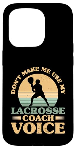 Lacrosse-Trainer Lacrosse Dad Hülle für iPhone 15 Pro von Lacrosse Coach Gift for Coaches