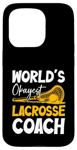 Lacrosse-Trainer Lacrosse Dad Hülle für iPhone 15 Pro von Lacrosse Coach Gift for Coaches