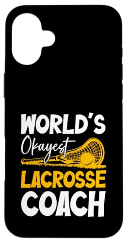 Lacrosse-Trainer Lacrosse Dad Hülle für iPhone 16 Plus von Lacrosse Coach Gift for Coaches