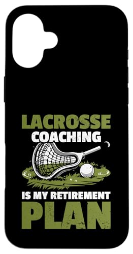 Lacrosse-Trainer Lacrosse Dad Hülle für iPhone 16 Plus von Lacrosse Coach Gift for Coaches