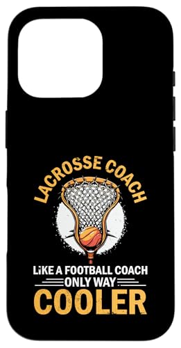 Lacrosse-Trainer Lacrosse Dad Hülle für iPhone 16 Pro von Lacrosse Coach Gift for Coaches