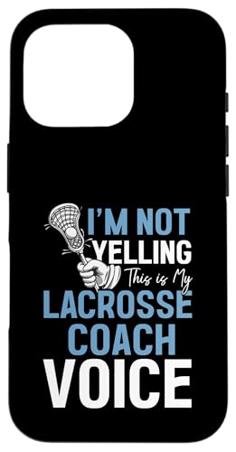 Lacrosse-Trainer Lacrosse Dad Hülle für iPhone 16 Pro von Lacrosse Coach Gift for Coaches