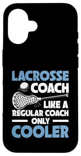 Lacrosse-Trainer Lacrosse Dad Hülle für iPhone 16 von Lacrosse Coach Gift for Coaches