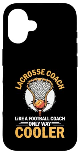Lacrosse-Trainer Lacrosse Dad Hülle für iPhone 16 von Lacrosse Coach Gift for Coaches