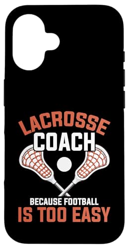 Lacrosse-Trainer Lacrosse Dad Hülle für iPhone 16 von Lacrosse Coach Gift for Coaches