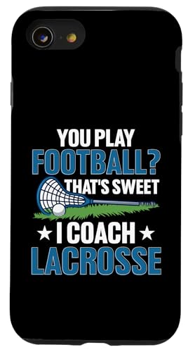 Lacrosse-Trainer Lacrosse Dad Hülle für iPhone SE (2020) / 7 / 8 von Lacrosse Coach Gift for Coaches