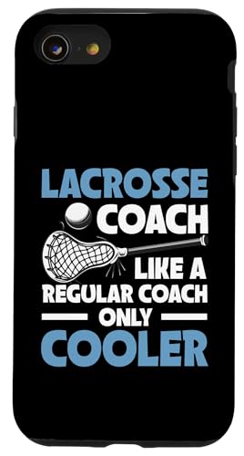 Lacrosse-Trainer Lacrosse Dad Hülle für iPhone SE (2020) / 7 / 8 von Lacrosse Coach Gift for Coaches