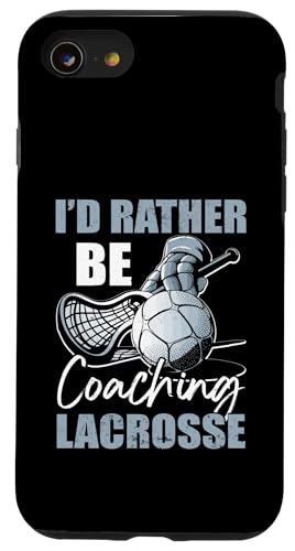 Lacrosse-Trainer Lacrosse Dad Hülle für iPhone SE (2020) / 7 / 8 von Lacrosse Coach Gift for Coaches