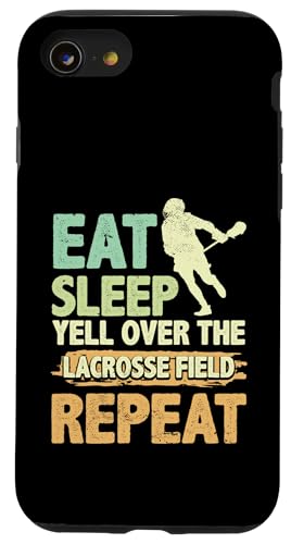 Lacrosse-Trainer Lacrosse Dad Hülle für iPhone SE (2020) / 7 / 8 von Lacrosse Coach Gift for Coaches