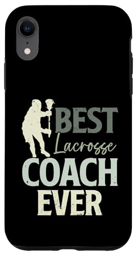 Lacrosse-Trainer Lacrosse Dad Hülle für iPhone XR von Lacrosse Coach Gift for Coaches