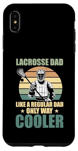 Lacrosse-Trainer Lacrosse Dad Hülle für iPhone XS Max von Lacrosse Coach Gift for Coaches
