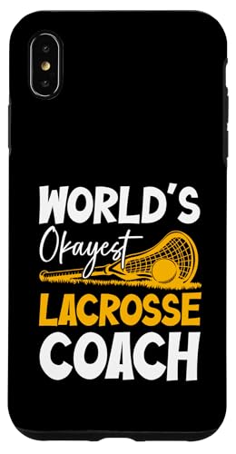 Lacrosse-Trainer Lacrosse Dad Hülle für iPhone XS Max von Lacrosse Coach Gift for Coaches