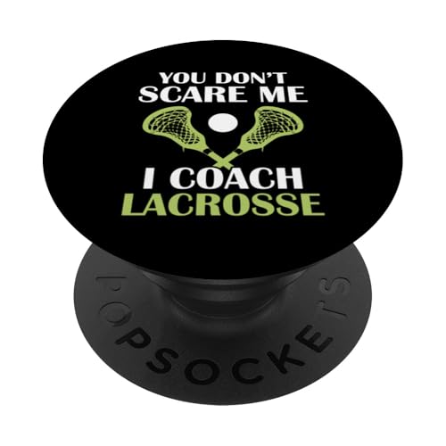 Lacrosse-Trainer Lacrosse Dad PopSockets Klebender PopGrip von Lacrosse Coach Gift for Coaches
