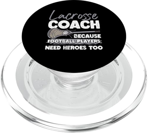 Lacrosse-Trainer Lacrosse Dad PopSockets PopGrip für MagSafe von Lacrosse Coach Gift for Coaches