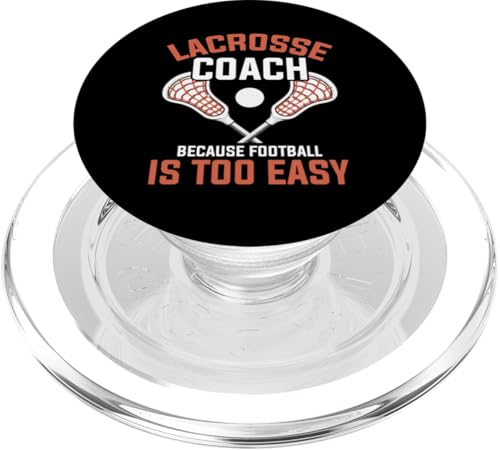 Lacrosse-Trainer Lacrosse Dad PopSockets PopGrip für MagSafe von Lacrosse Coach Gift for Coaches