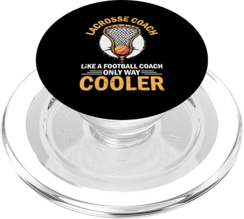 Lacrosse-Trainer Lacrosse Dad PopSockets PopGrip für MagSafe von Lacrosse Coach Gift for Coaches
