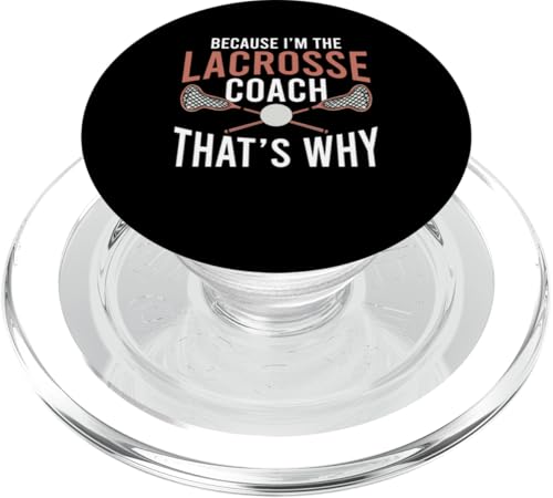 Lacrosse-Trainer Lacrosse Dad PopSockets PopGrip für MagSafe von Lacrosse Coach Gift for Coaches