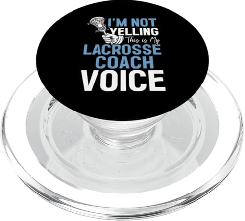 Lacrosse-Trainer Lacrosse Dad PopSockets PopGrip für MagSafe von Lacrosse Coach Gift for Coaches