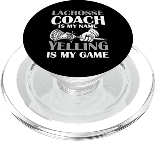 Lacrosse-Trainer Lacrosse Dad PopSockets PopGrip für MagSafe Lacrosse-Trainer Lacrosse Dad PopSockets PopGrip für MagSafe von Lacrosse Coach Gift for Coaches