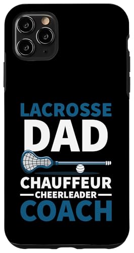 LAX Lacrosse Papa Hülle für iPhone 11 Pro Max von Lacrosse Dad Gifts for Men