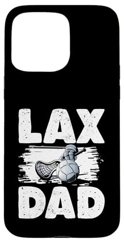 LAX Lacrosse Papa Hülle für iPhone 15 Pro Max von Lacrosse Dad Gifts for Men