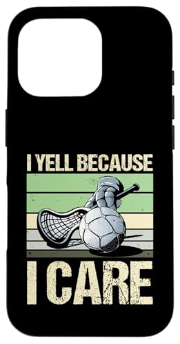LAX Lacrosse Papa Hülle für iPhone 16 Pro von Lacrosse Dad Gifts for Men