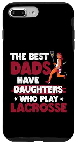 LAX Lacrosse Papa Hülle für iPhone 7 Plus/8 Plus von Lacrosse Dad Gifts for Men