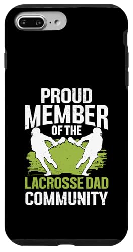 LAX Lacrosse Papa Hülle für iPhone 7 Plus/8 Plus von Lacrosse Dad Gifts for Men