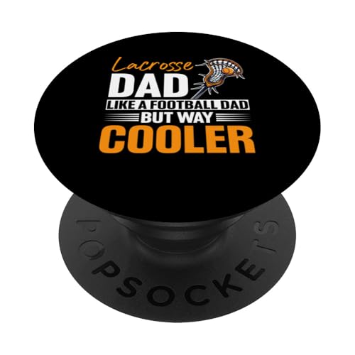 LAX Lacrosse Papa PopSockets Klebender PopGrip von Lacrosse Dad Gifts for Men