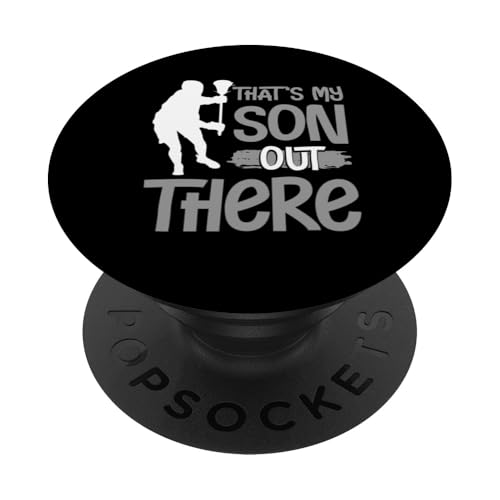 LAX Lacrosse Papa PopSockets Klebender PopGrip von Lacrosse Dad Gifts for Men
