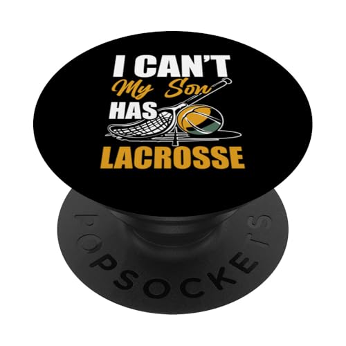 LAX Lacrosse Papa PopSockets Klebender PopGrip von Lacrosse Dad Gifts for Men