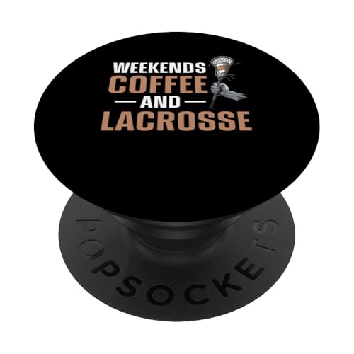LAX Lacrosse Papa PopSockets Klebender PopGrip von Lacrosse Dad Gifts for Men
