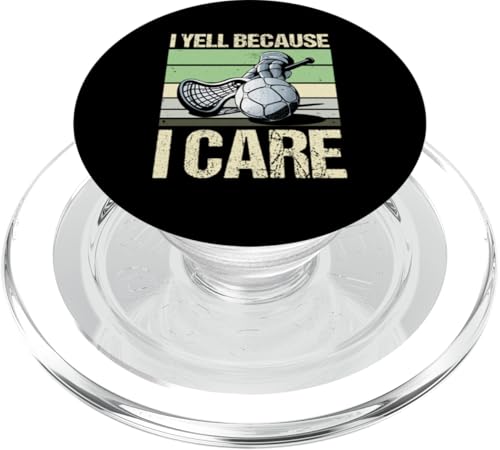 LAX Lacrosse Papa PopSockets PopGrip für MagSafe von Lacrosse Dad Gifts for Men