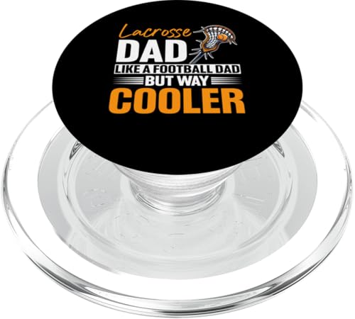 LAX Lacrosse Papa PopSockets PopGrip für MagSafe von Lacrosse Dad Gifts for Men