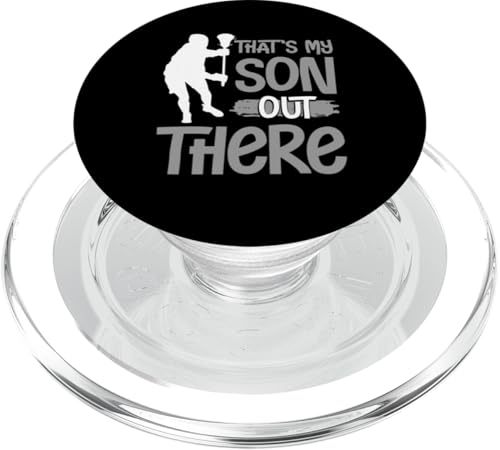 LAX Lacrosse Papa PopSockets PopGrip für MagSafe von Lacrosse Dad Gifts for Men
