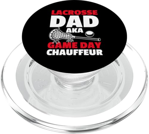 LAX Lacrosse Papa PopSockets PopGrip für MagSafe von Lacrosse Dad Gifts for Men