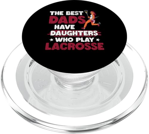 LAX Lacrosse Papa PopSockets PopGrip für MagSafe von Lacrosse Dad Gifts for Men
