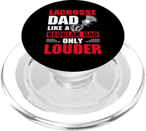 LAX Lacrosse Papa PopSockets PopGrip für MagSafe von Lacrosse Dad Gifts for Men