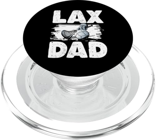 LAX Lacrosse Papa PopSockets PopGrip für MagSafe von Lacrosse Dad Gifts for Men